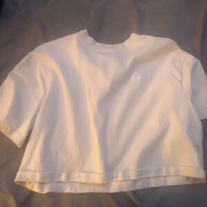 Nike Pale Yellow High-Neck Top